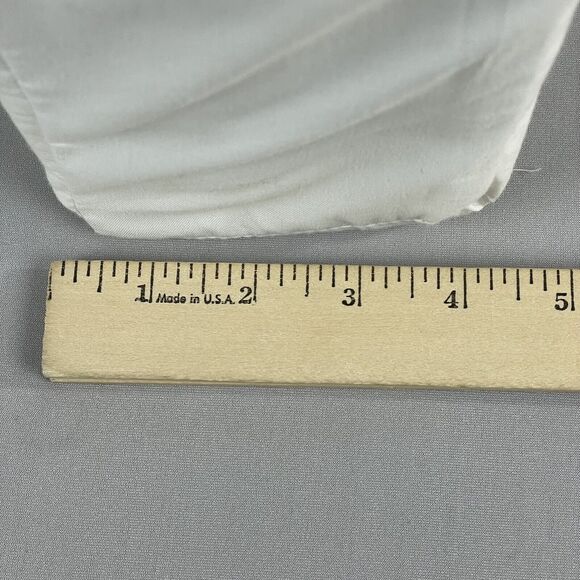 AQ Textiles Percale Solid 4-Pc. Sheet Set, King, White New In Original Package - Picture 6 of 9